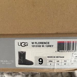 UGG Florence With Zipper Details Size 9 NIB